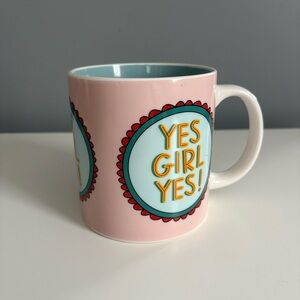 FREE ADD ON Pink and Blue Motivational Coffee Mug